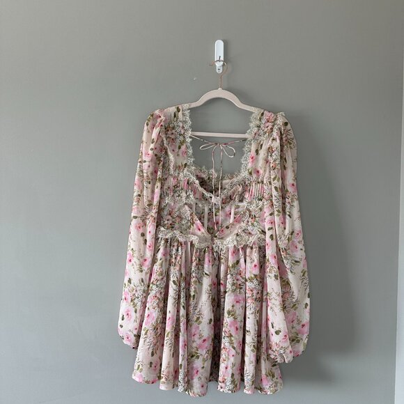 For Love & Lemons Emmaline Mini Dress - Picture 4 of 7